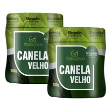Gel Massageador Canela De Velho Rhenuks Kit 2 Unidades 200ml Foto mini 1