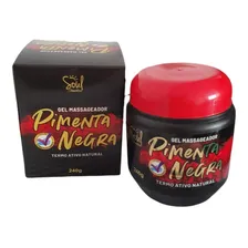 Gel Massageador Pimenta Negra - Soul Cosmeticos Foto  mini 1