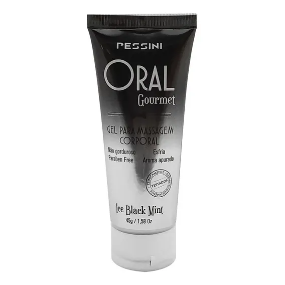 Gel Oral Gourmet Gel ComestÃvel 35ml Pessini Sabores Foto 1