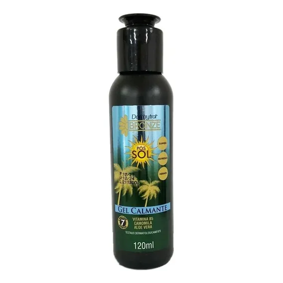 Gel P贸s Sol Calmante 120ml Dernytrat Bronze Foto 1