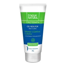 Gel Redutor Corpo Crioterapia Com Cafeína 200g Dágua Natural Foto mini  2