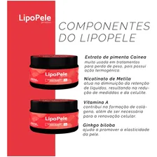 Gel Redutor de Medidas e Flacidez Creme Para Celulite Redutor Celulite Do Corpo 200g - Lipopele Foto mini 4