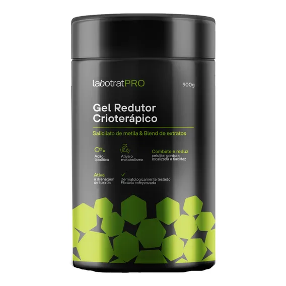 Gel Redutor Gordura Celulite Crioterápico Labotrat 900g Foto 1
