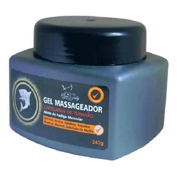 Gel San Jully Gel massageador cartilagem de tubarão Foto 1