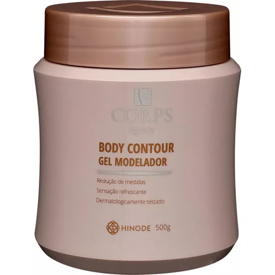 Gel Seca Barriga Redutor De Medidas Estrias Gorduras Hinode Fragrância Suave Tipo de embalagem Pote Foto 1