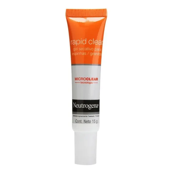 Gel Secativo Para Acne Rapid Clear 15g Neutrogena Fragrância Lavanda Tipo de embalagem Pote Foto 1