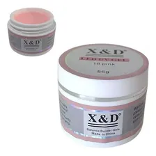 Gel Xd Alongamento 56 Gramas Led Uv X&d Acrigel Fibra Unhas Cor Pink 18 / 56g Foto mini  2