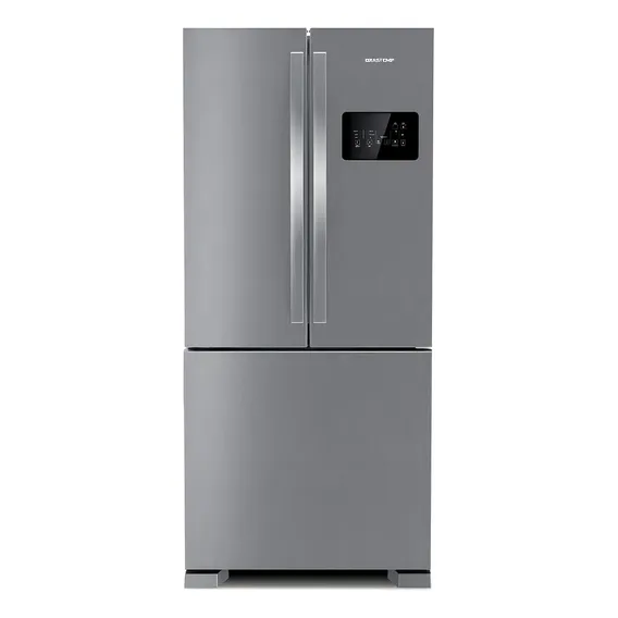 Geladeira Brastemp Frost Free Side Inverse Inox - Bro85ak 110v Foto 1