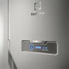 Geladeira Electrolux Frost Free 371L Turbo Congelamento Duplex Cor Inox DFX41 127v Foto mini 2