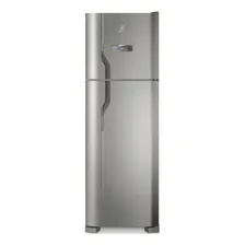 Geladeira Electrolux Frost Free 371L Turbo Congelamento Duplex Cor Inox DFX41 127v Foto mini 1