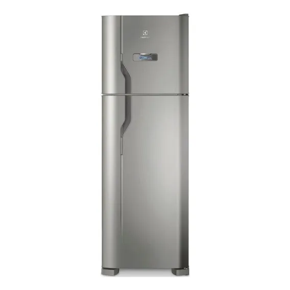 Geladeira Electrolux Frost Free 371L Turbo Congelamento Duplex Cor Inox DFX41 127v Foto 1