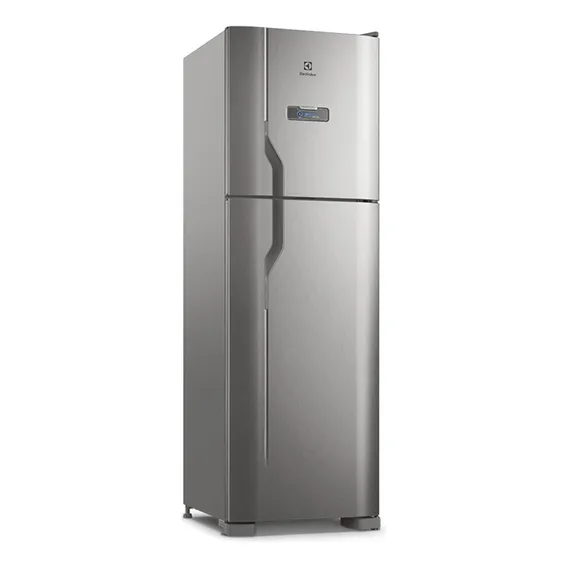 Geladeira Electrolux Frostfree Efficient Duplex Dfx44 Cor Inox 220V Foto 1