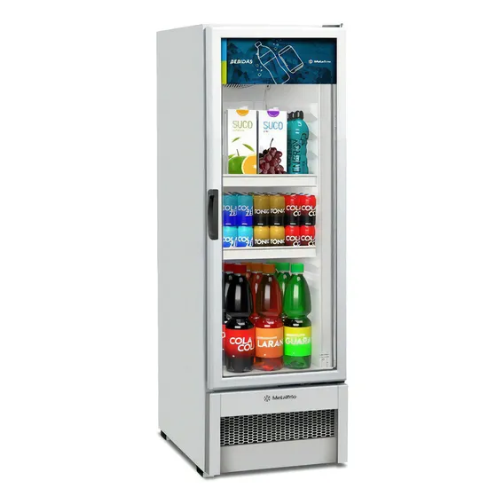 Geladeira Expositora Refrigerador Slim Metalfrio Vb25 110v Foto 1