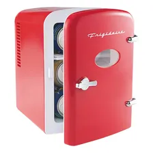 Geladeira Frigidaire Retro Mini Efmis129 Red 4lt 6 latas Foto mini 1