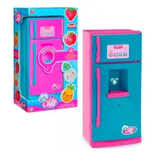 Geladeira Infantil Com Acessórios Luz E Som - Sortida Cor Geladeira Rosa Foto  mini 1