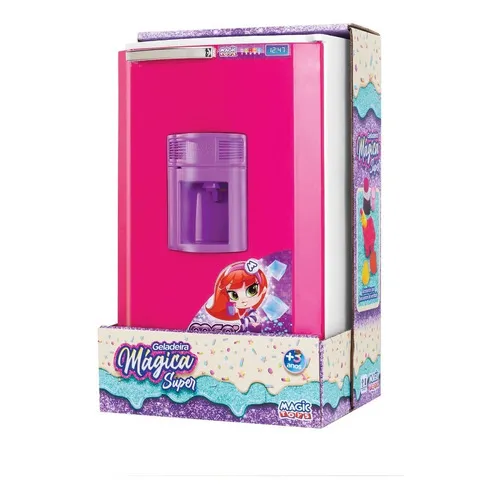 Geladeira Infantil Magica Sem Freezer Sai Agua Tem Luz E Som Foto 1