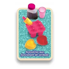 Geladeira Infantil Magica Sem Freezer Sai Agua Tem Luz E Som Foto mini 4