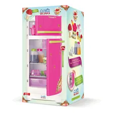 Geladeira Infantil Moranguita Rosa Com Acessórios Magic Toys Foto mini  2