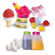 Geladeira Infantil Moranguita Rosa Com Acessórios Magic Toys Foto mini  3