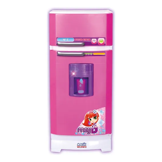 Geladeira Mágica Super Meg Sai Água De Verdade Magic Toys Foto 1