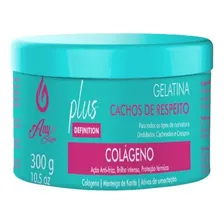 Gelatina Capilar Cachos De Respeito Any Liss 300g Foto mini 1