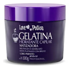 Gelatina Capilar Hidratante Matizadora Love Potion 300gr Foto  mini 1