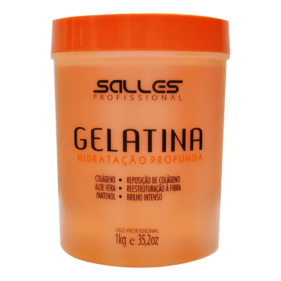 Gelatina Capilar Salles Profissional 1 Kg Foto 1