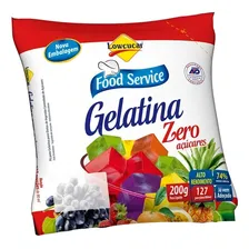 Gelatina Zero Açucar Lowçucar - Sabores 200g Foto  mini 1