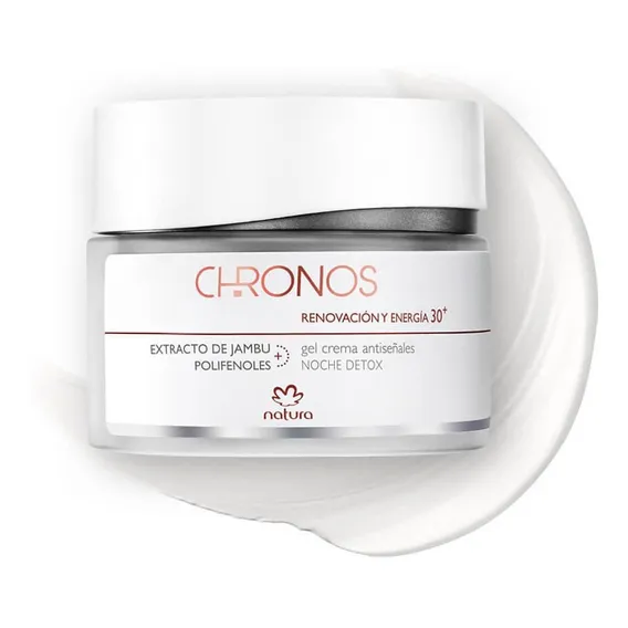 Gel/Creme Natura Chronos Antissinais 30+ Noite 40ml/40g Foto 1