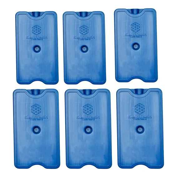 Gelo Artificial Rígido Reutilizável 200ml Kit C/ 6 Unidades Foto 1