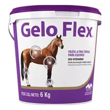 Gelo Flex - 6kg - Pasta T贸pica Para Equinos Vetnil Foto mini 1