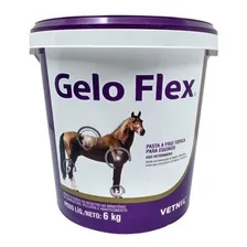 Gelo Flex - 6kg - Pasta T贸pica Para Equinos Vetnil Foto mini 2