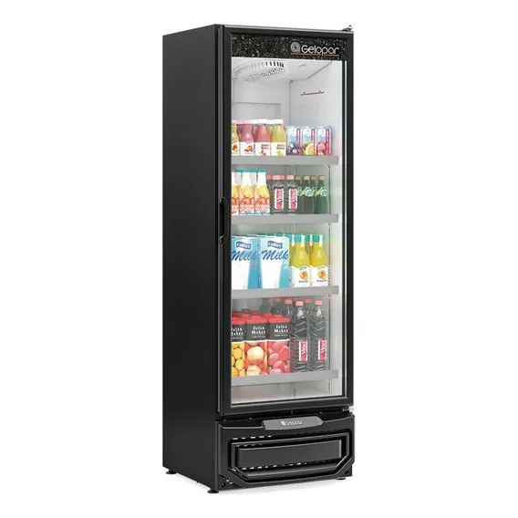 Gelopar GRB refrigerador vertical frios e laticinios 450L Foto 1