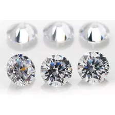 Gema Pedra Moissanite Diamante Brilhante 4 Mm Milimetro Vvs1 Foto mini 4