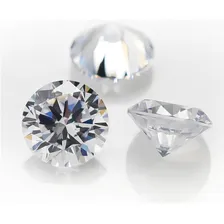 Gema Pedra Moissanite Diamante Brilhante 4 Mm Milimetro Vvs1 Foto mini 2