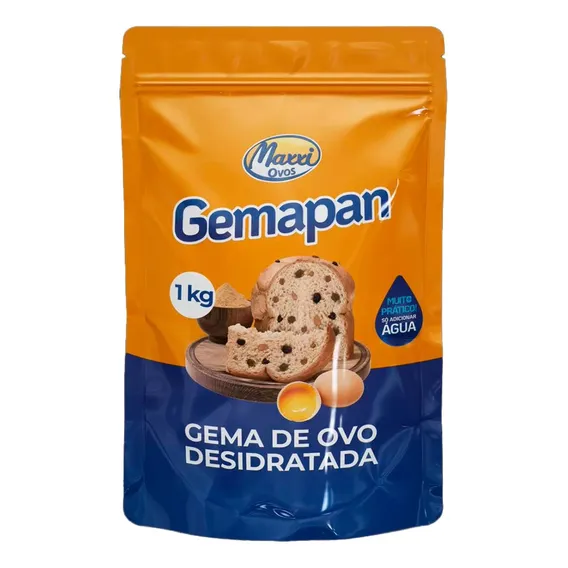 Gemapan 1kg - Gema De Ovo Pasteurizada Em P贸 Foto 1