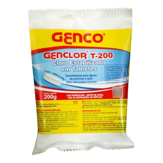 Genclor Cloro  200g Genco Foto 1