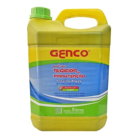 Genco Algicida De Manutenção 5 Litros Foto 1