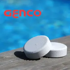Genco Cloro Pastilha Múltipla Ação Para Piscina 200g Tablete Foto mini 3