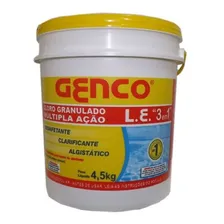 Genco L E Cloro Granulado Múltipla Ação 3em1 4,5kg Genco Foto mini 1