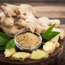 Gengibre Chá Orgânico 100% Lascas Kampo De Ervas 40 Gramas Foto mini 2