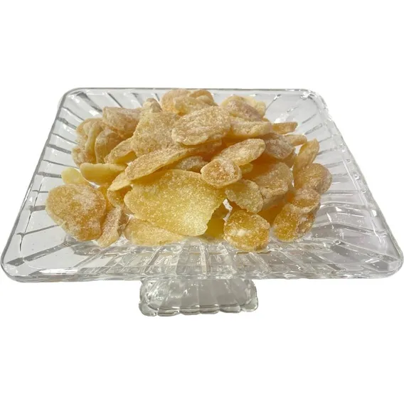 Gengibre Cristalizado Em Lascas 1 Kg Foto 1