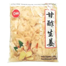 Gengibre Em Conserva Fatiado Gari Shoga Gw 1kg Foto mini 3