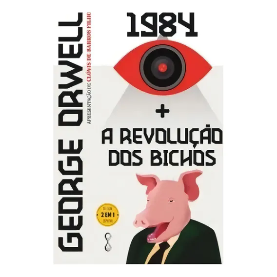 George Orwell 1984 + A Revolução Dos Bichos 2 Em 1: George Orwell 1984 + A Revolução Dos Bichos 2 Em 1, De Orwell, George. Editora Temporalis, Capa Mole Em Português, 2021 Foto 1