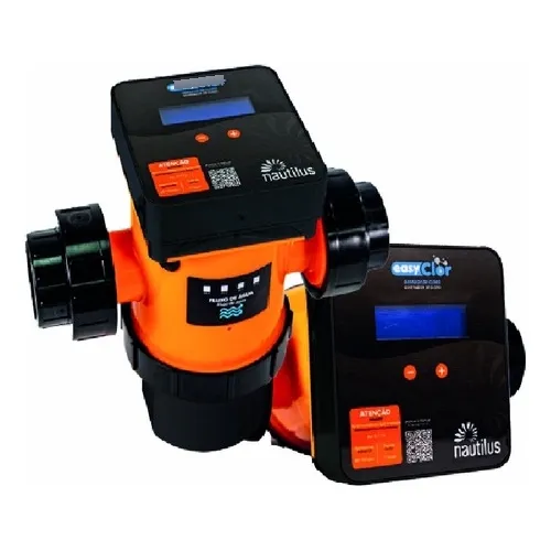 Gerador De Cloro Piscina Base Sal Easyclor 40.000l Nautilus Foto 1