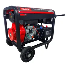 Gerador De Energia A Diesel 9kva Trifásico Partida Elétrica Nagano ND9000E3D Foto mini 1