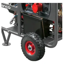 Gerador Diesel 15000w 14kwa Trifasico Branco Bd-15000e3g2 Foto mini 4