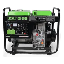 Gerador Diesel Gdi-6500 Monofásico Indflo Sistema Avr Foto mini  2