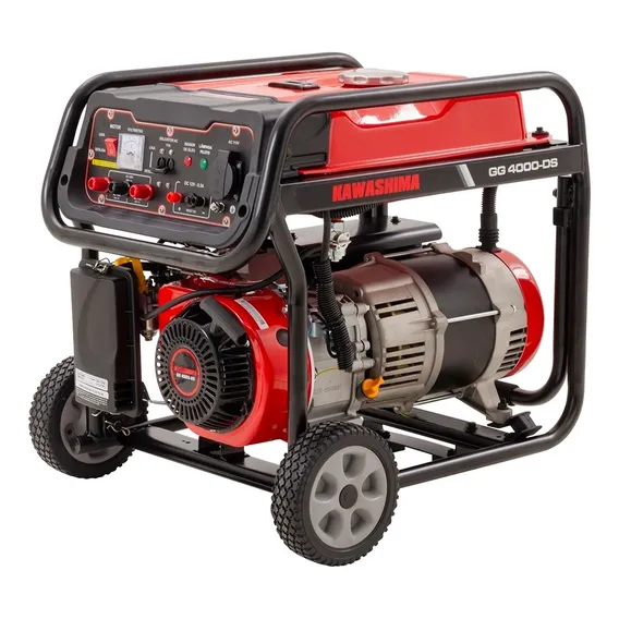 Gerador Energia Gasolina Mono 7,5hp 4100w Gg4000ds Kawashima Foto 1