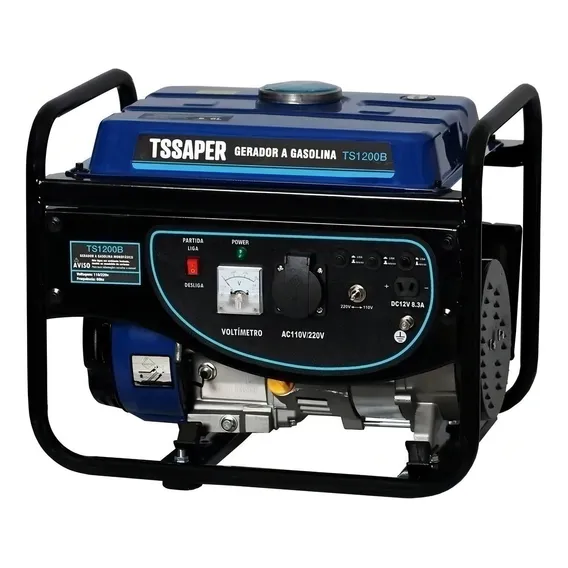 Gerador Energia Gasolina Portatil 1.25kva Tssaper Ts1200b Foto 1
